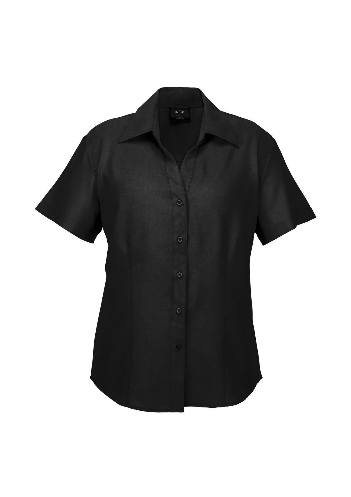 Womens Oasis Short Sleeve Shirt - Black