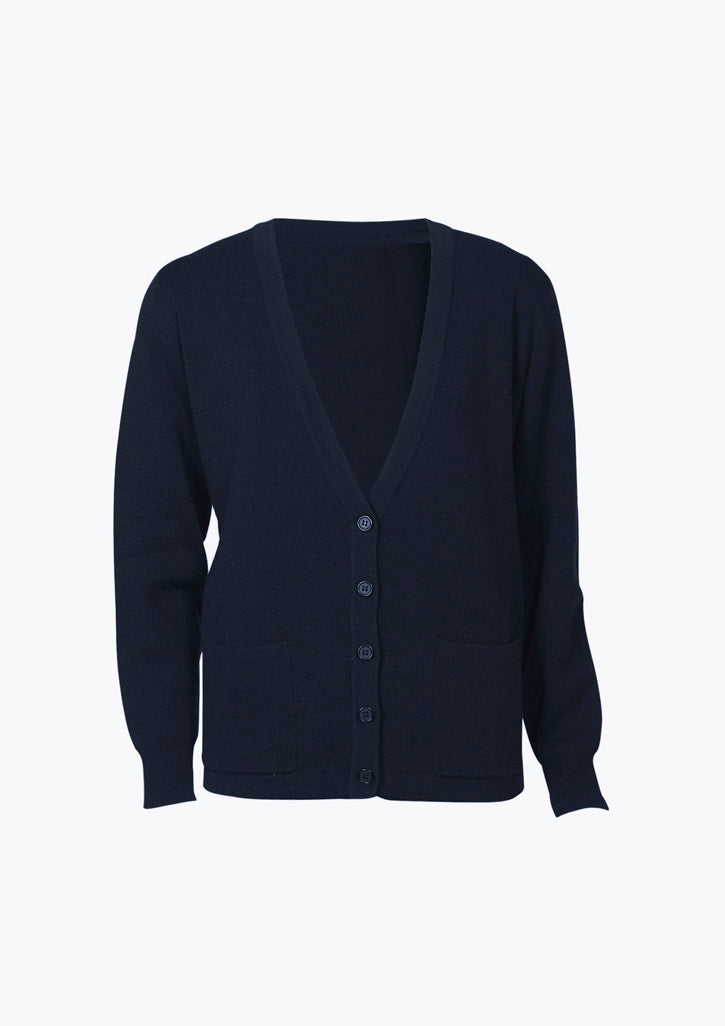 Womens Woolmix Cardigan - Navy