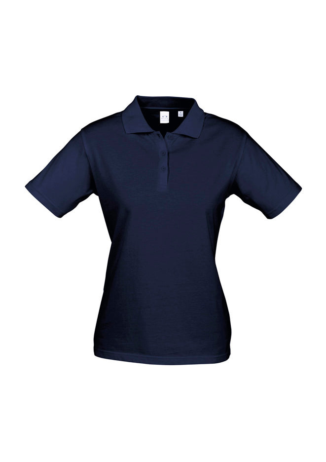 Womens Ice Short Sleeve Polo - Navy