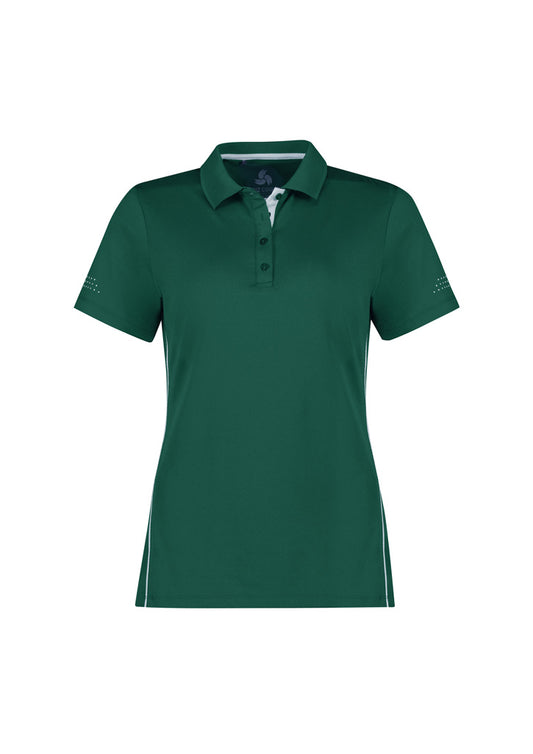 Womens Balance Short Sleeve Polo - back