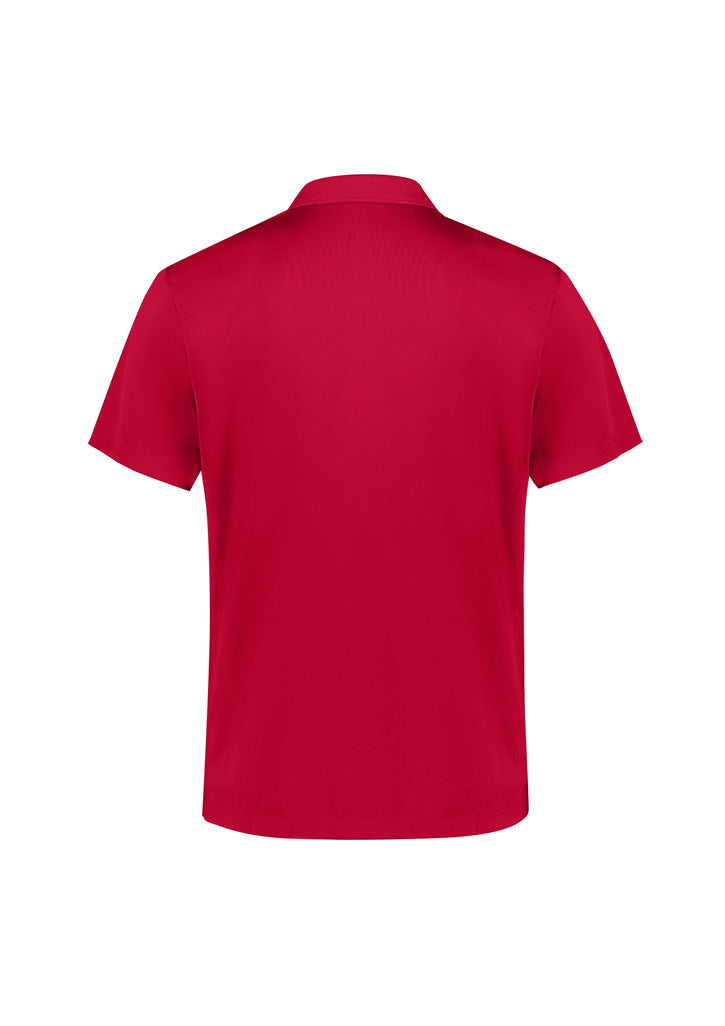 Mens Action Short Sleeve Polo - back