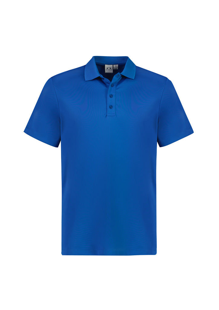Mens Action Short Sleeve Polo - Royal