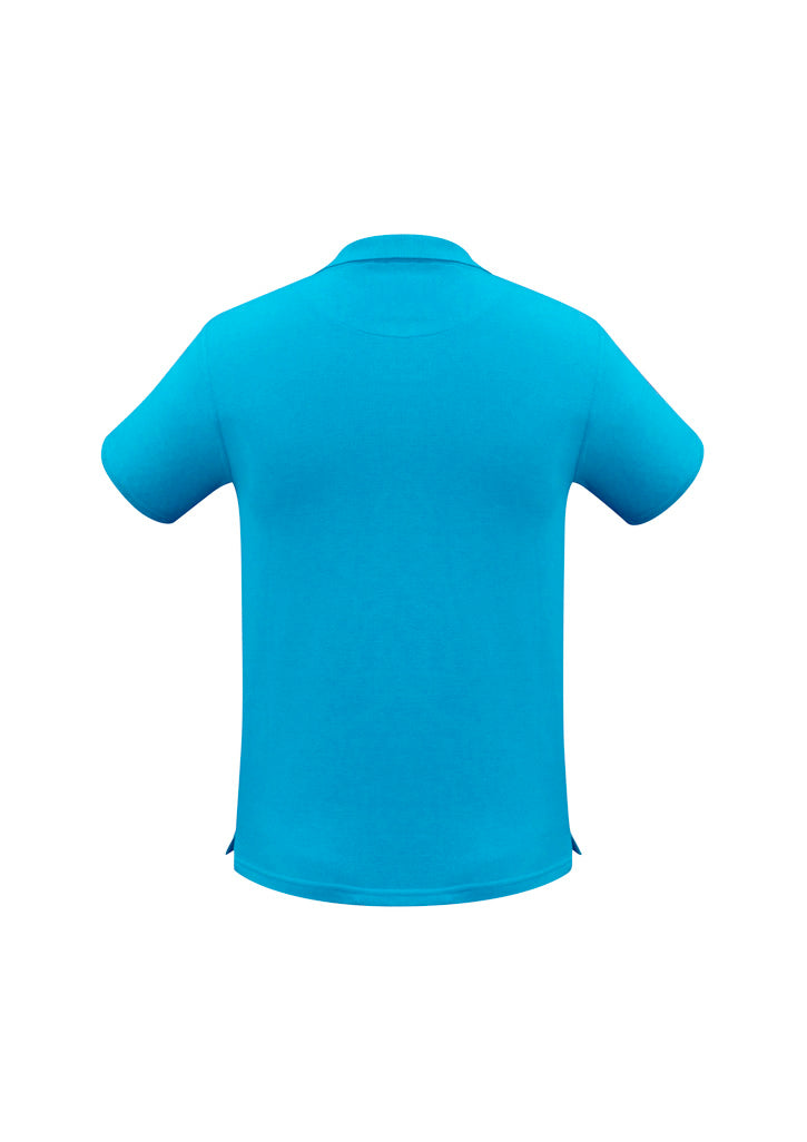 Mens Neon Short Sleeve Polo - back