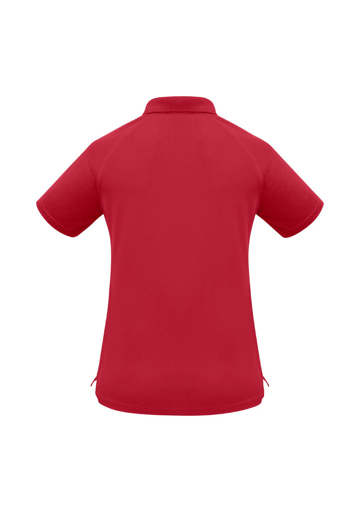 Womens Sprint Short Sleeve Polo - back