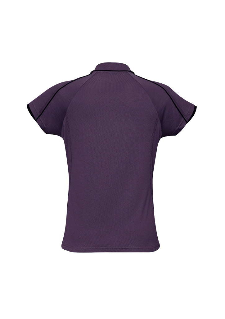 Womens Blade Short Sleeve Polo - back