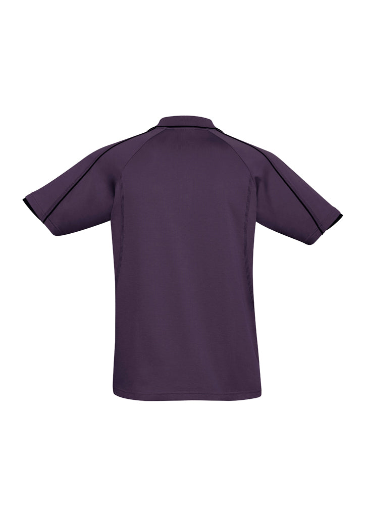 Mens Blade Short Sleeve Polo - back