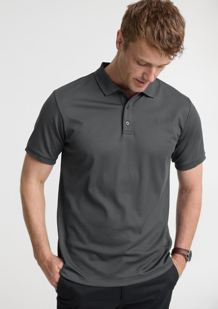 Mens Focus Short Sleeve Polo - back