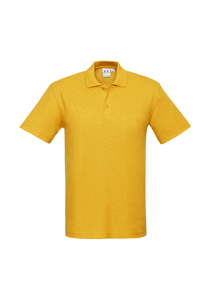 Kids Crew Short Sleeve Polo - Gold