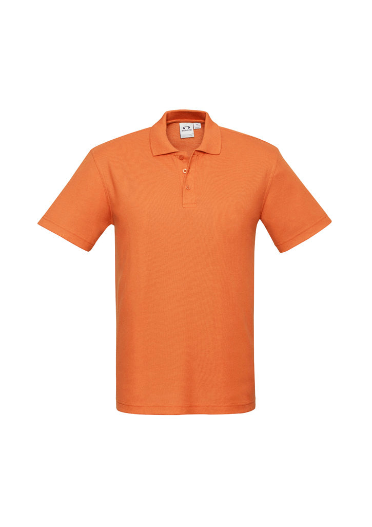 Kids Crew Short Sleeve Polo - Orange
