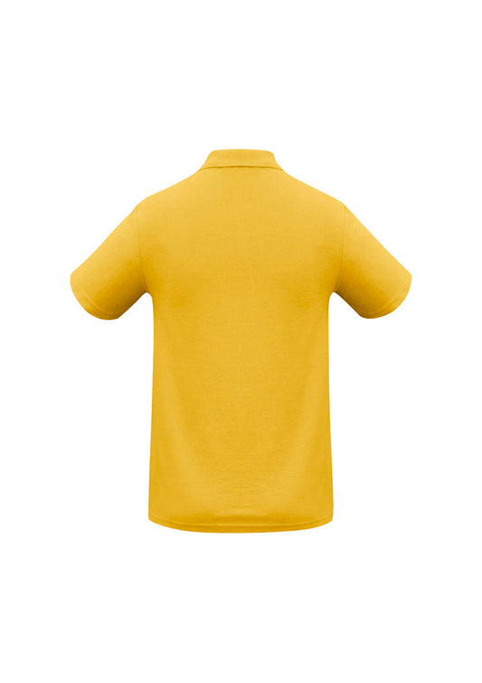 Mens Crew Short Sleeve Polo - back