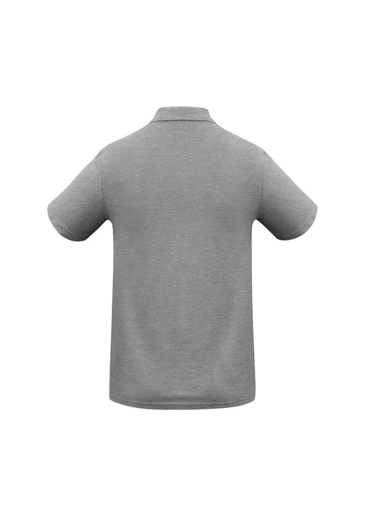 Mens Crew Short Sleeve Polo - back