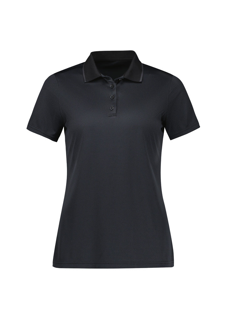 Womens Echo Short Sleeve Polo - back
