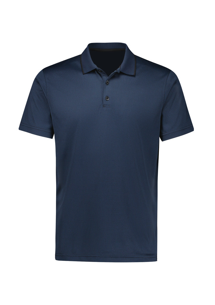 Mens Echo Short Sleeve Polo - back