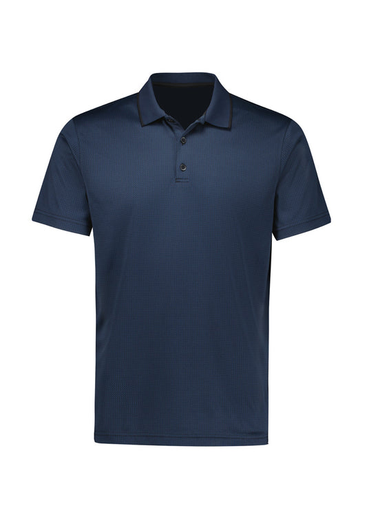 Mens Echo Short Sleeve Polo - back