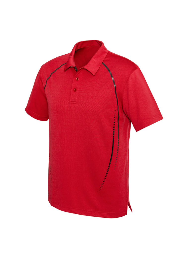 Mens Cyber Short Sleeve Polo - back