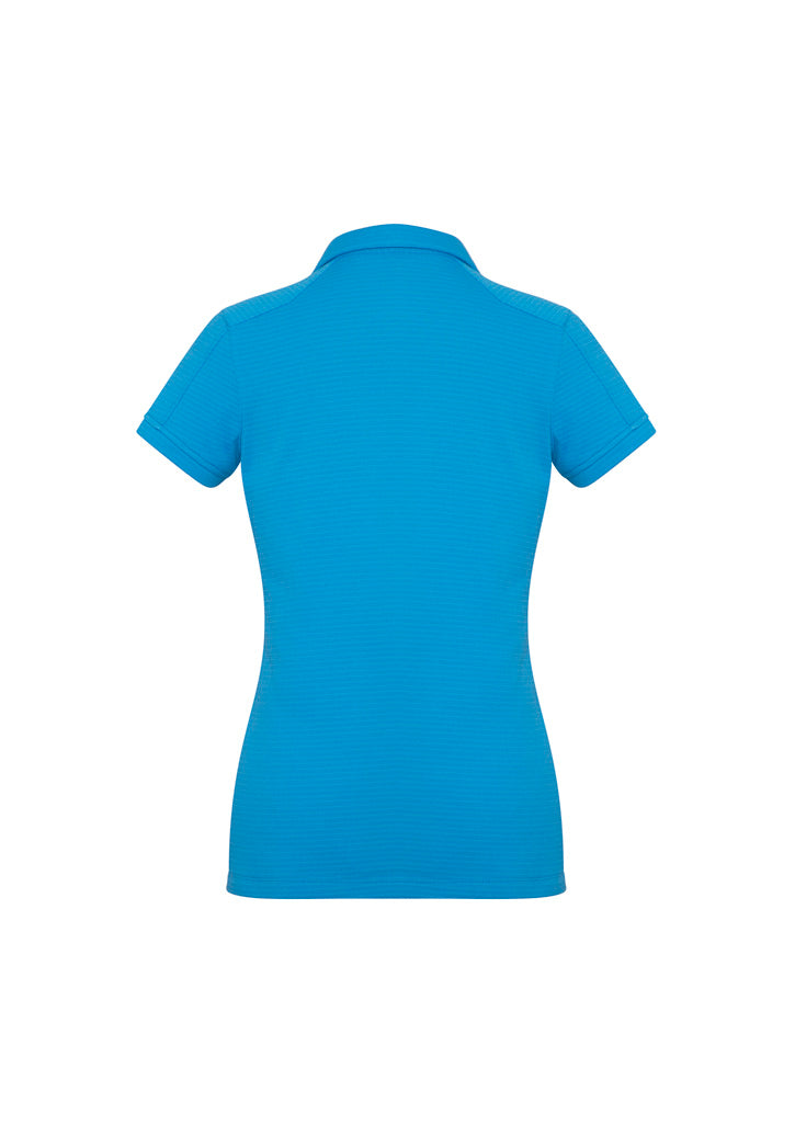 Womens Profile Short Sleeve Polo - back