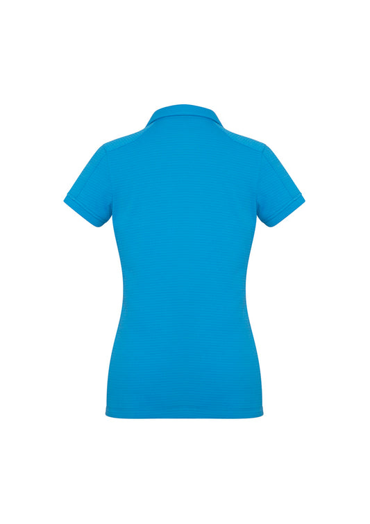 Womens Profile Short Sleeve Polo - back