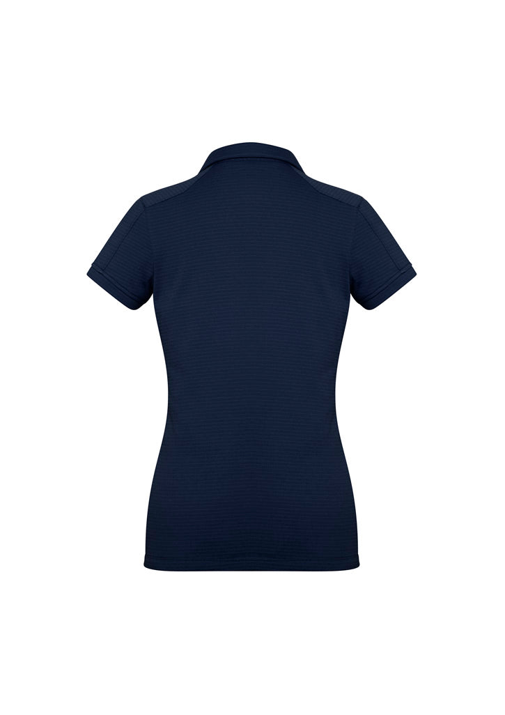 Womens Profile Short Sleeve Polo - back