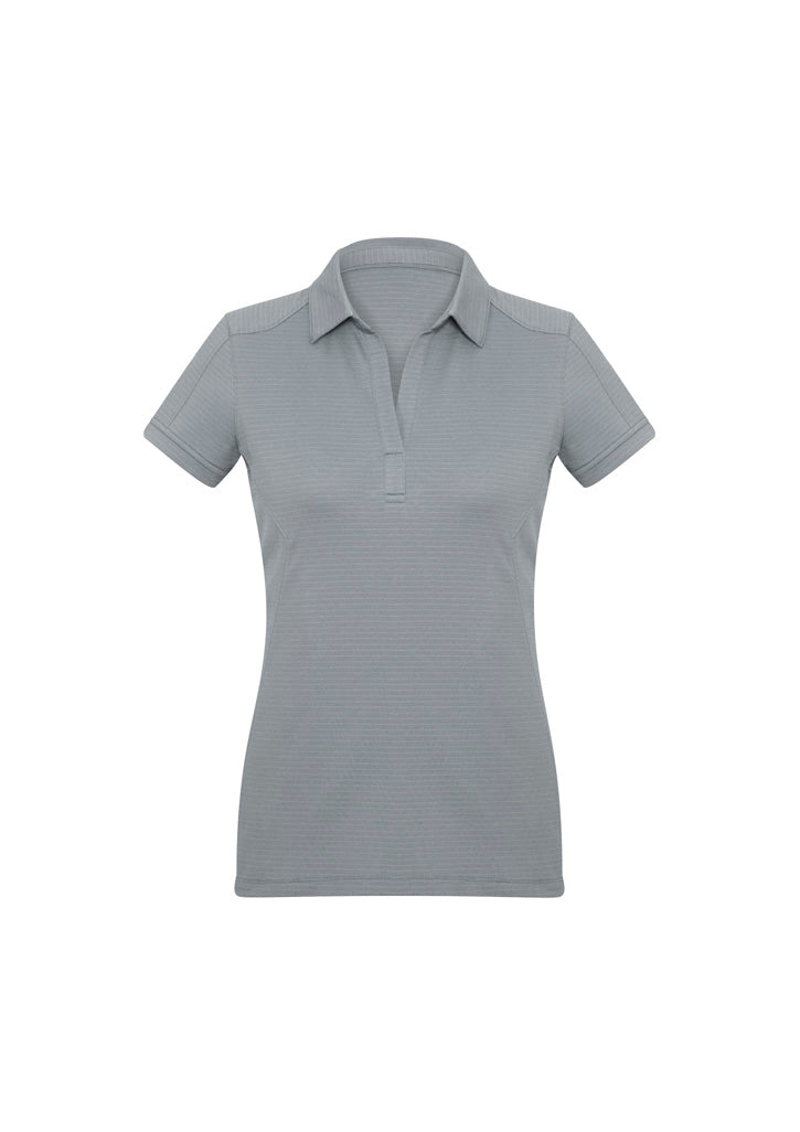Womens Profile Short Sleeve Polo - back