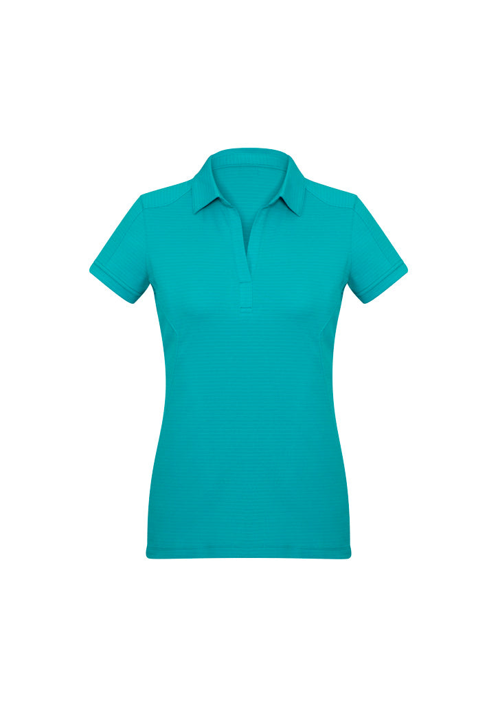 Womens Profile Short Sleeve Polo - Teal