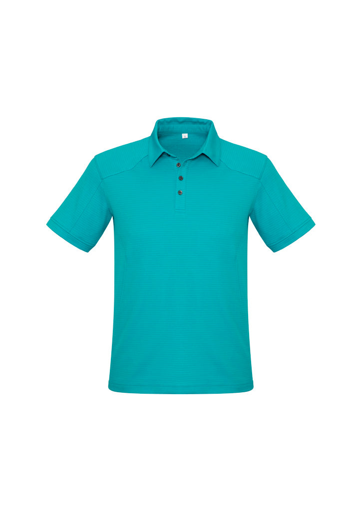 Mens Profile Short Sleeve Polo - Teal