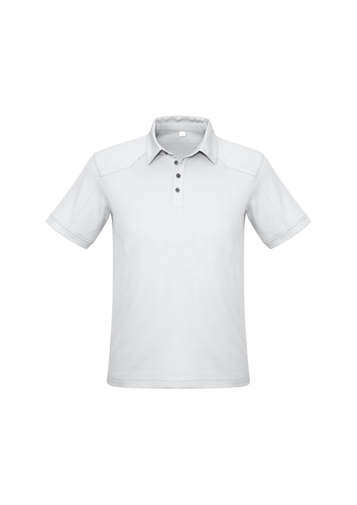 Mens Profile Short Sleeve Polo - White