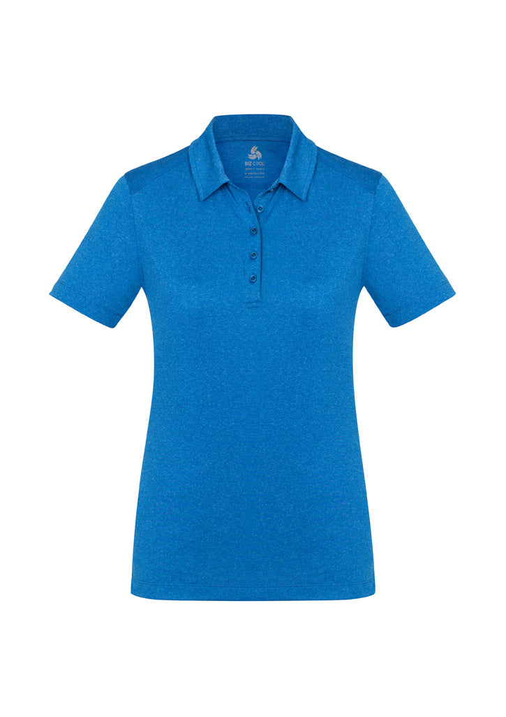 Womens Aero Short Sleeve Polo - back
