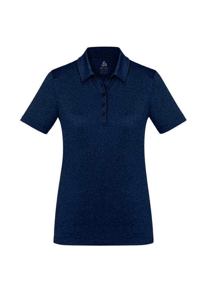 Womens Aero Short Sleeve Polo - back