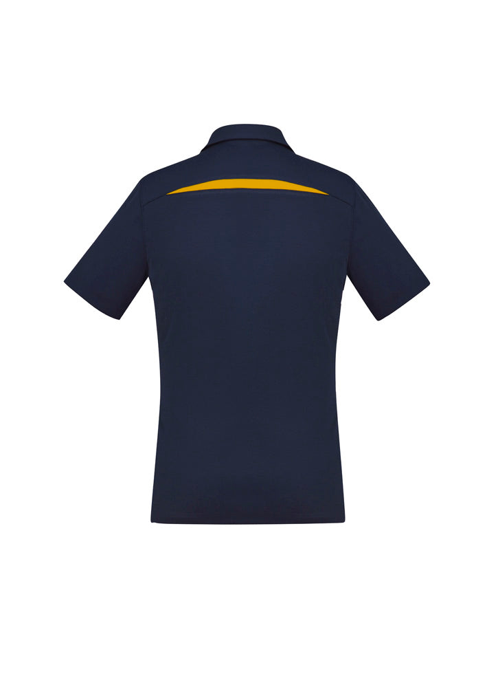 Womens Sonar Short Sleeve Polo - back