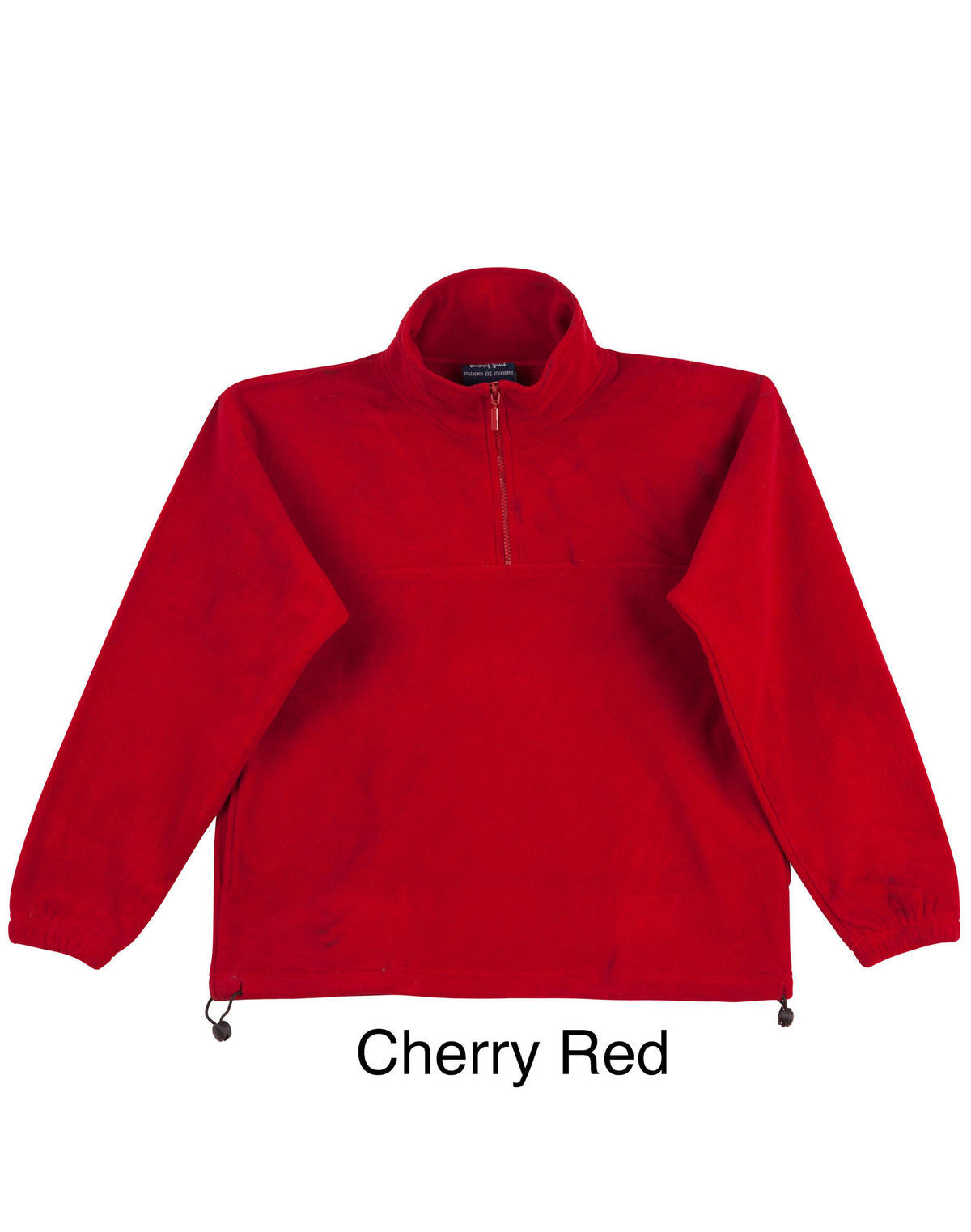 Kids' half zip polar fleecy pullover