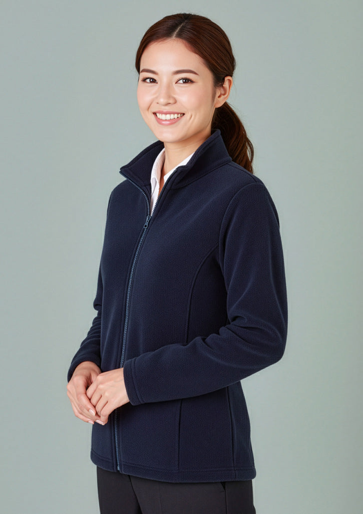 Womens Plain Jacket - Navy