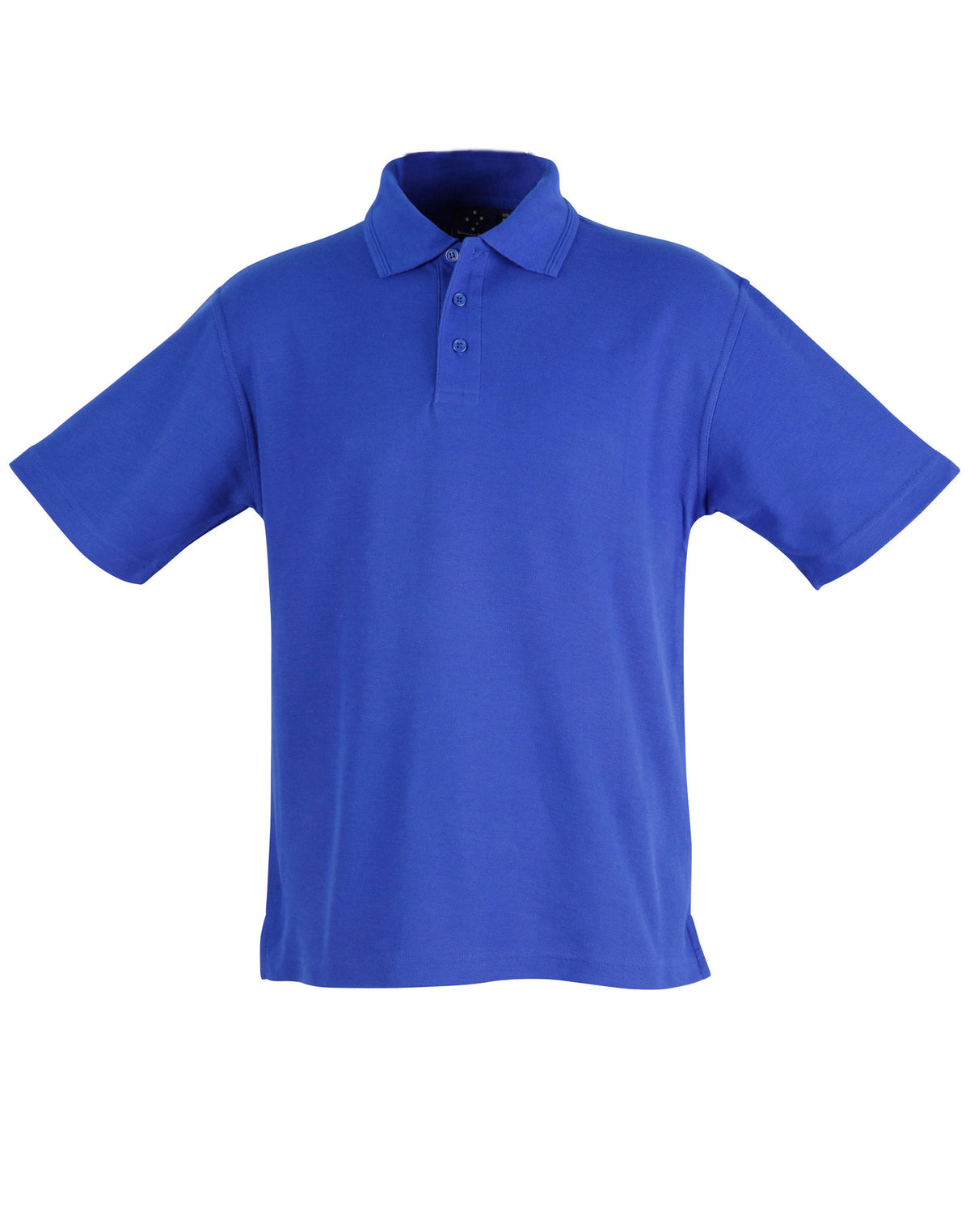 Unisex poly/cotton pique S/L