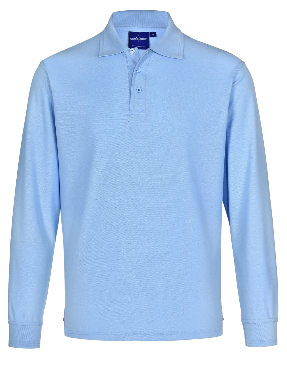 Adults' 240gsm Poly/Cotton Pique L/S Polo