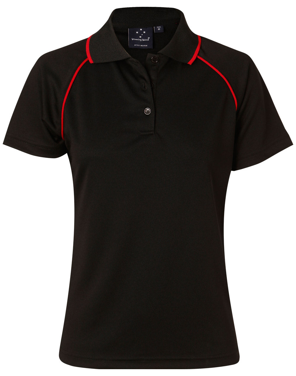 ladies cooldry raglan S/S polo