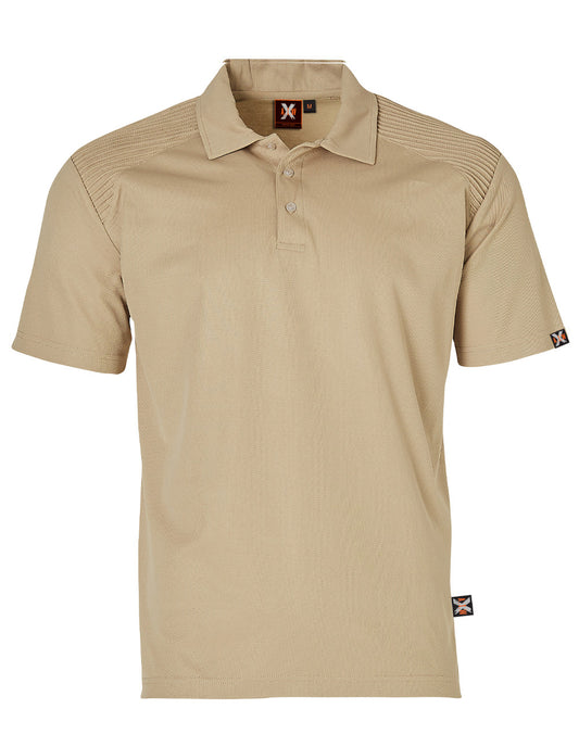 AIWX Workwear S/S Polo - Beige