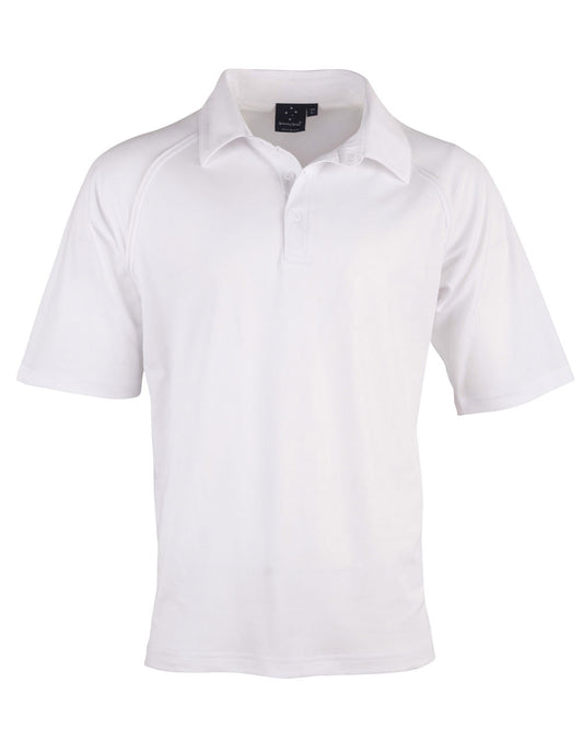 Mens cooldry cricket polo