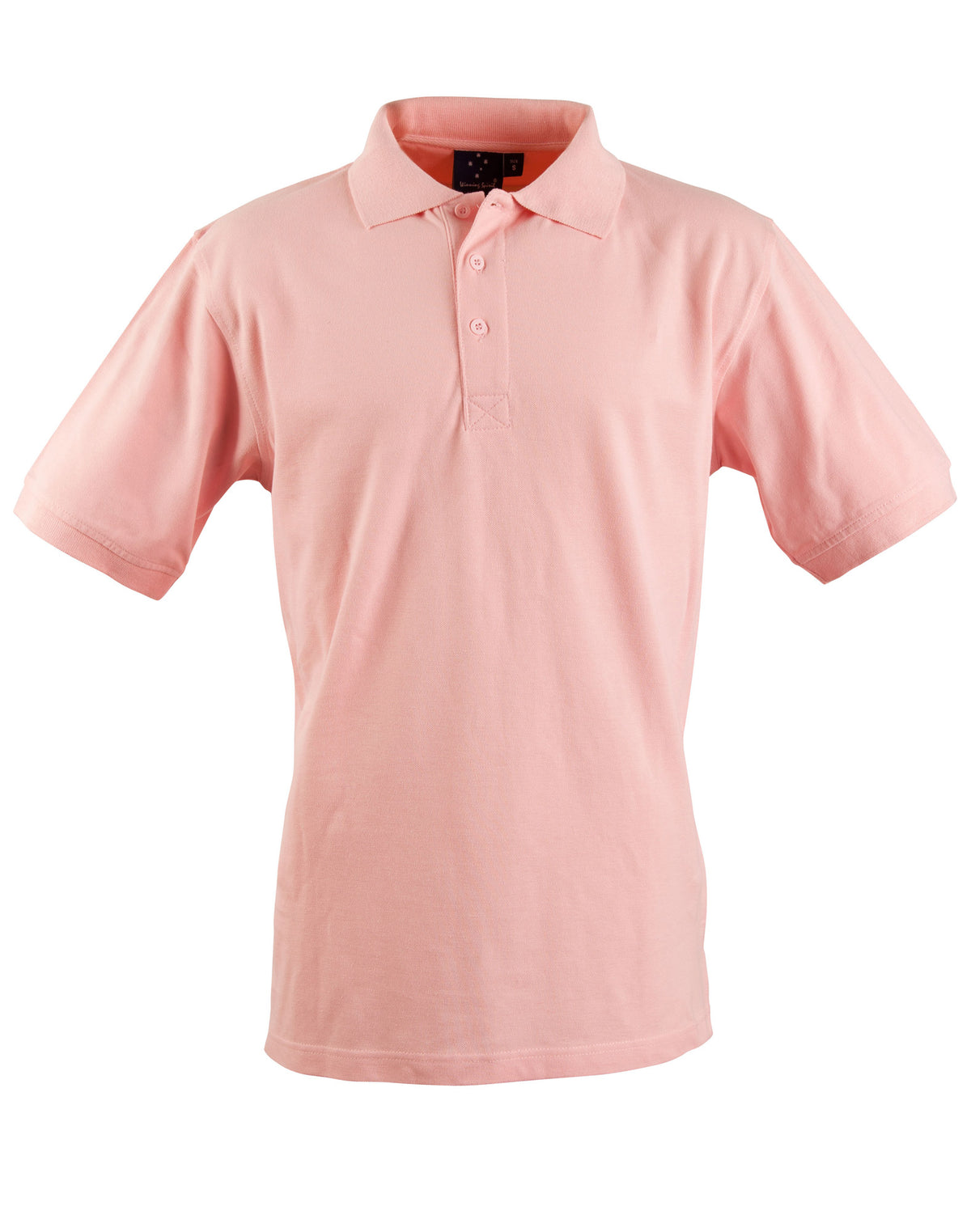 mens S/S pique polo