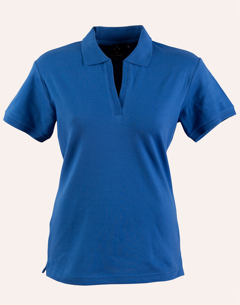 ladies S/S pique polo