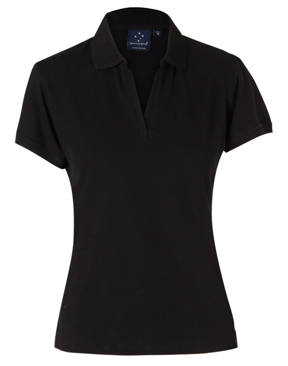 ladies S/S pique polo