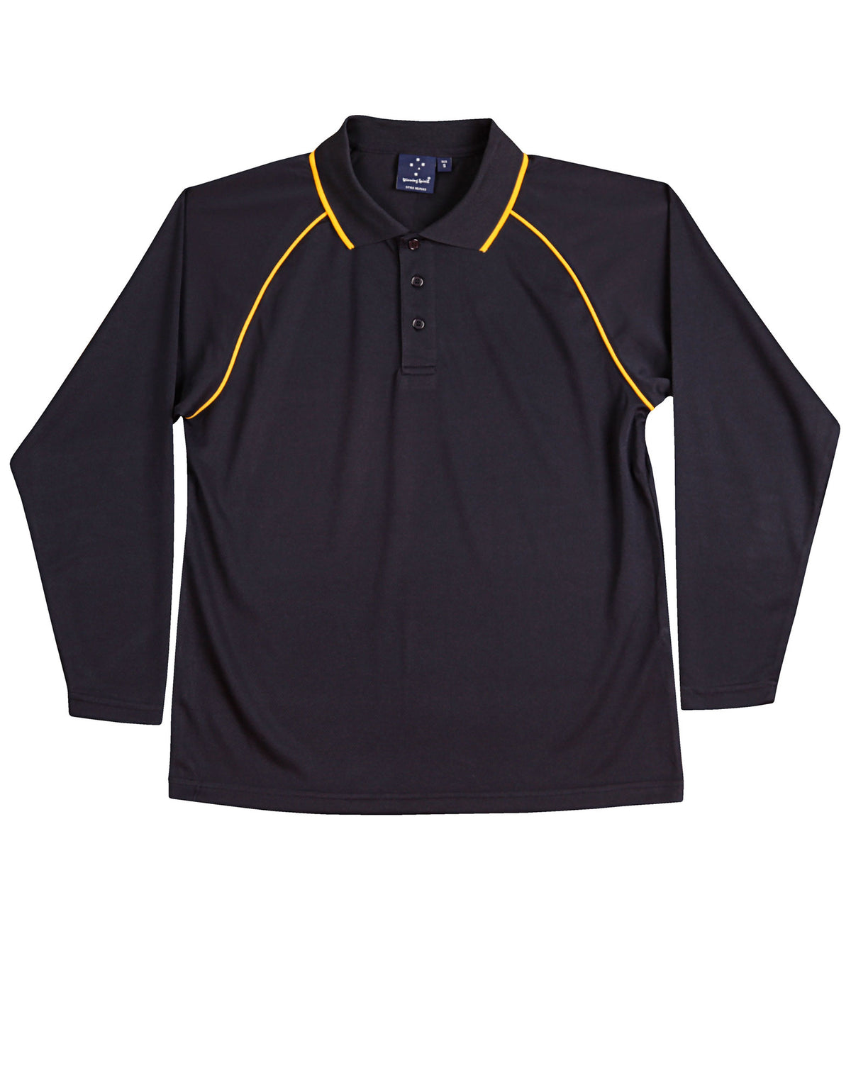 Kid's cooldry raglan L/S polo
