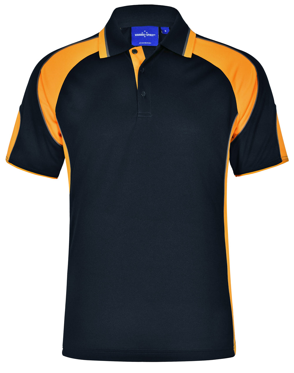 Men's Cooldry Contrast Polo With Sleeve Panel