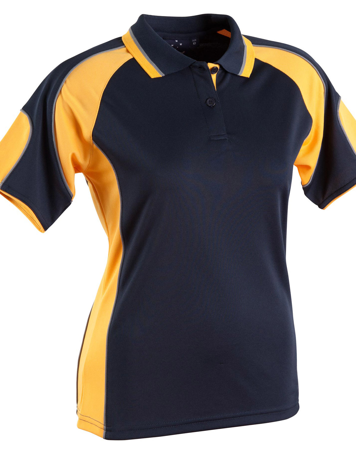 Ladies' Cooldry Contrast Polo With Sleeve Panel