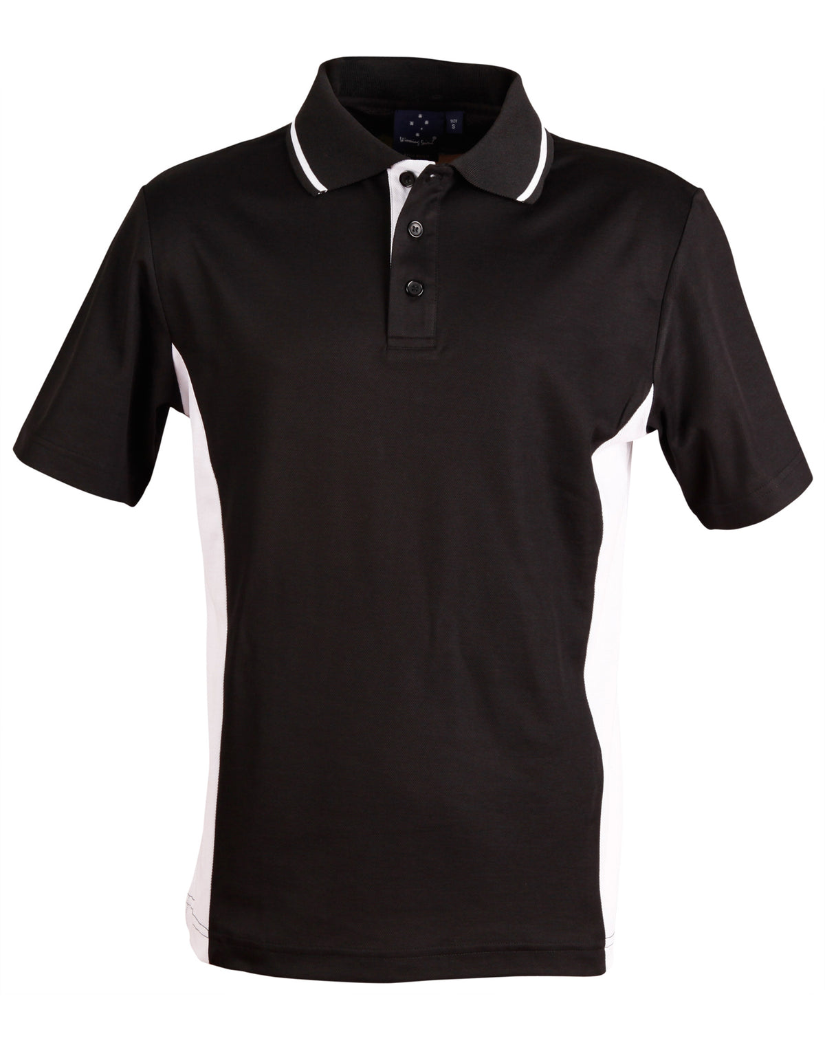 Kids' TrueDry Contrast S/S Polo