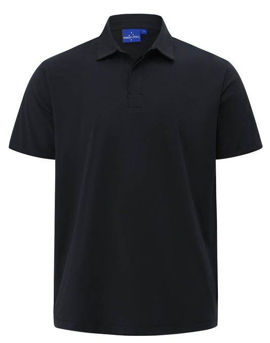 Men's High Performance Graphene Polo - Black
