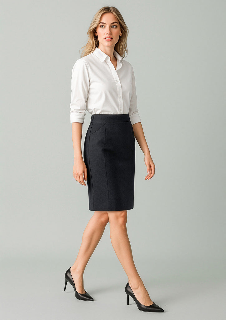 Womens Renew Functional Pencil Skirt - Pencil Black