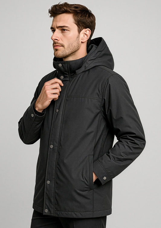 Mens Melbourne Comfort Jacket - Black