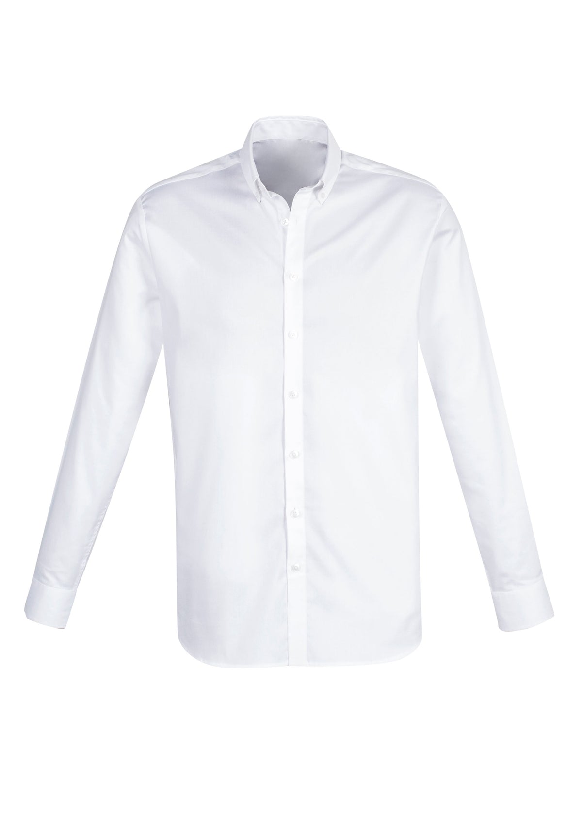 Mens Camden Long Sleeve Shirt - White