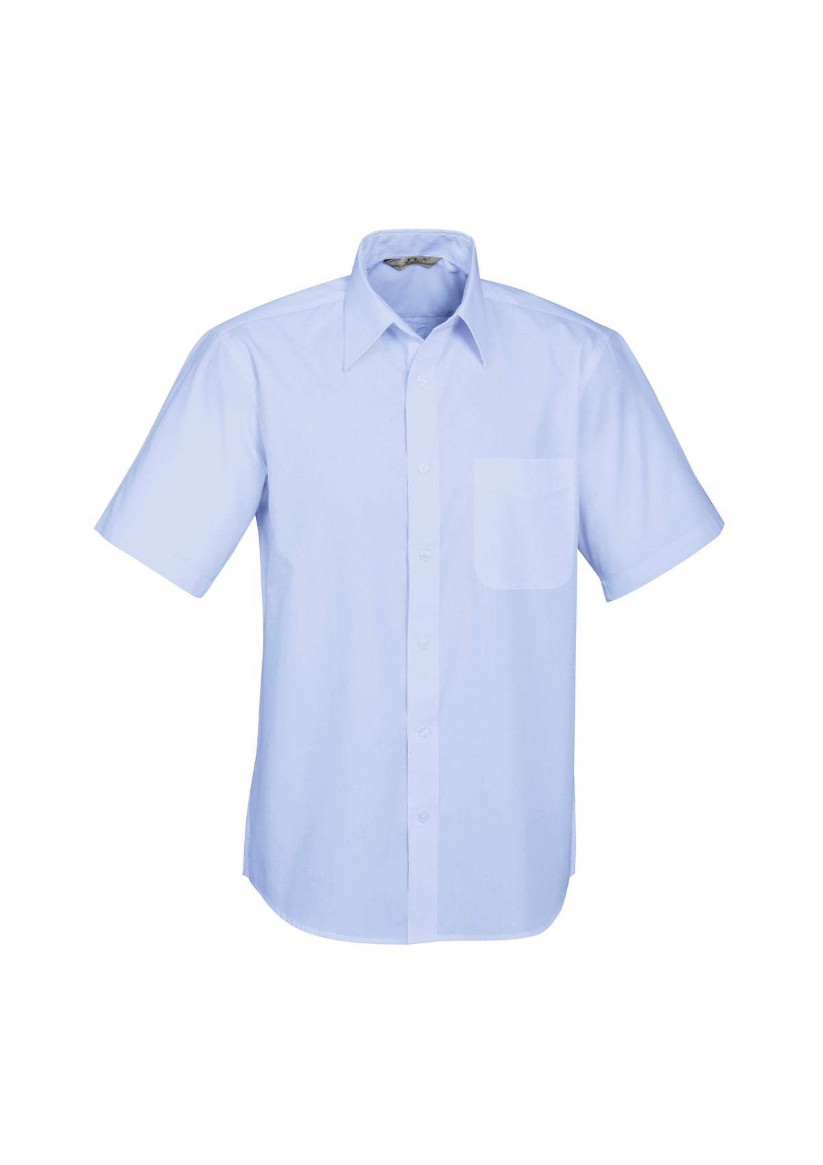 Mens Base Short Sleeve Shirt - Blue