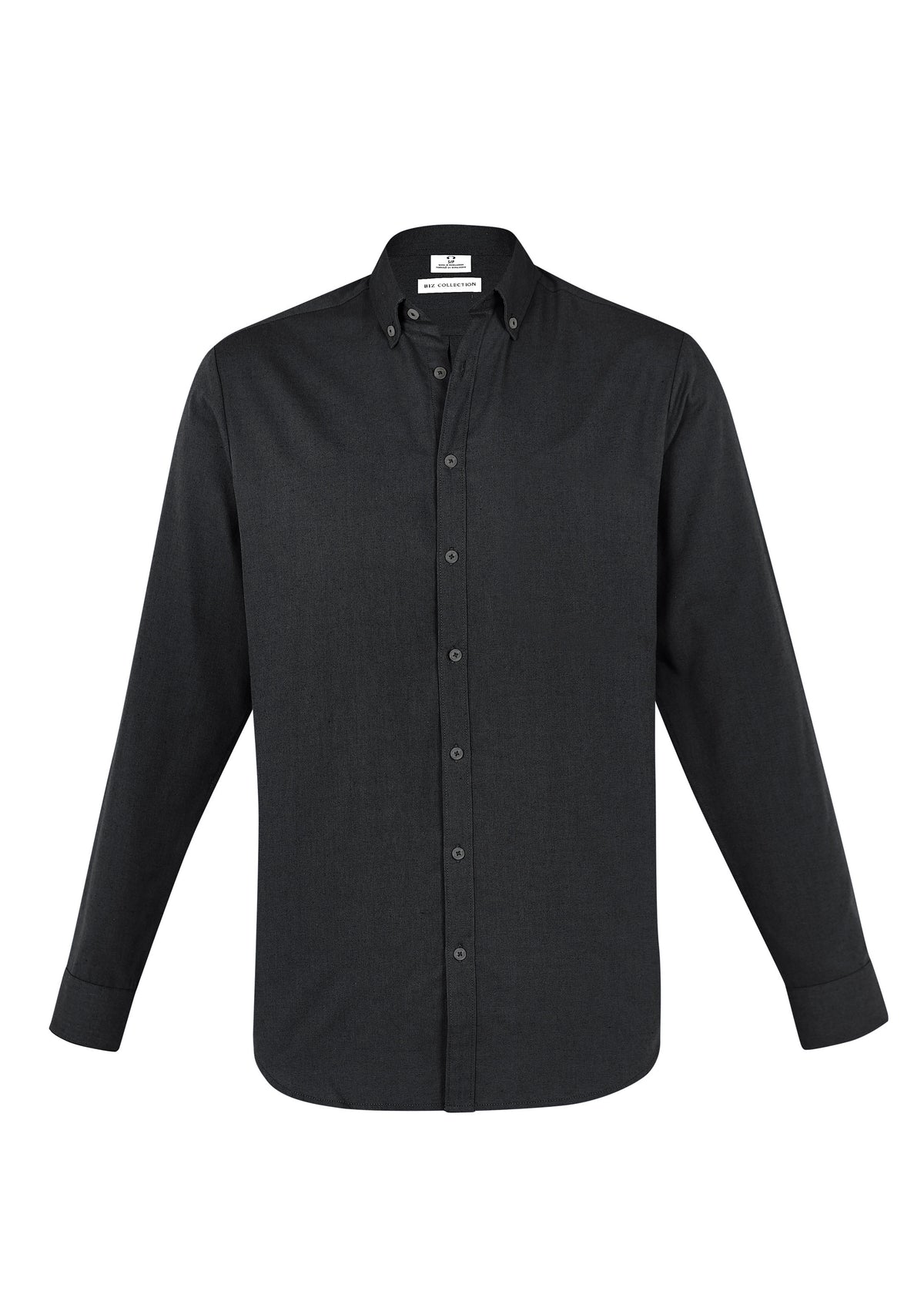 Mens Memphis Long Sleeve Shirt - Black
