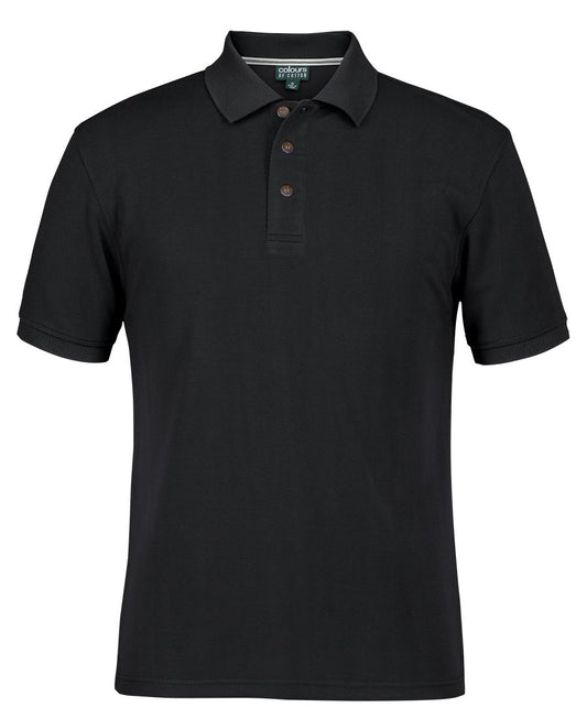 C of C OTTOMAN POLO BLACK